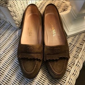 Chanel vintage loafers